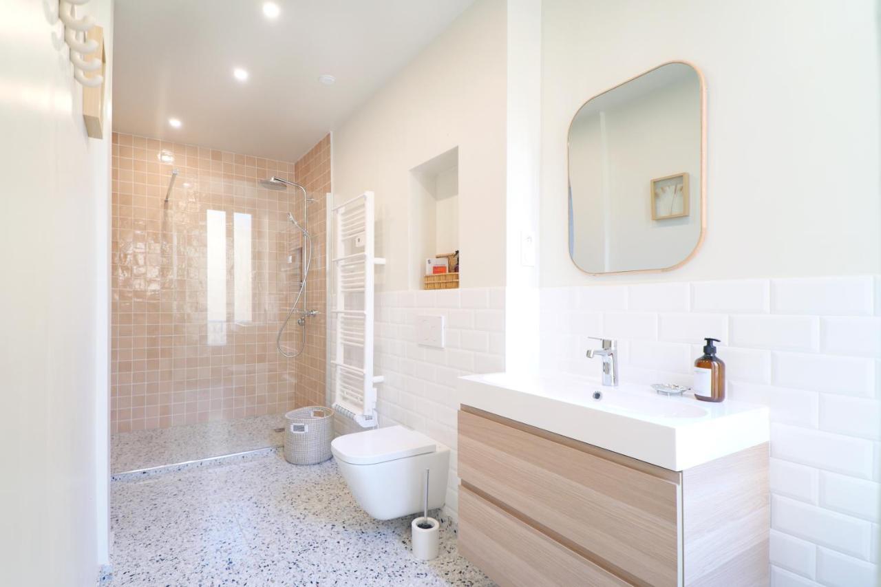 Villa Adele, Bow-Window Vue Mer - Appt 02 Mers-les-Bains Luaran gambar
